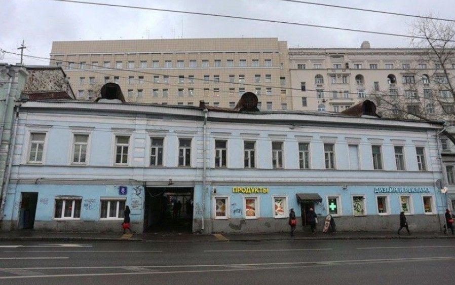 фасад дома, здание по адресу г Москва, ул Спартаковская, д 8 